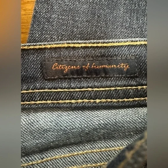 Citizens of Humanity Women’s Jeans Size 28 Ava Low Waist Straight Leg Stretch - Picture 8 of 15